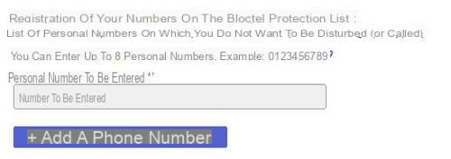 Register on Bloctel to avoid telephone canvassing