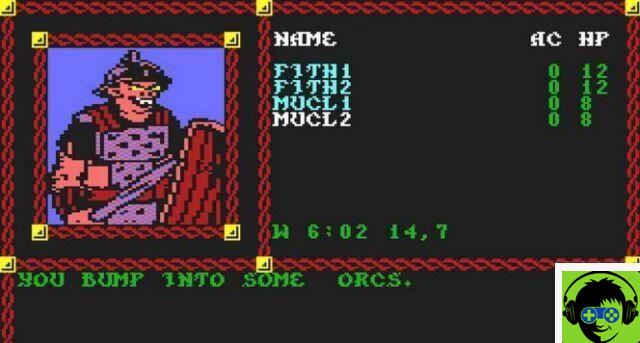 Pool of Radiance - C64 trucos