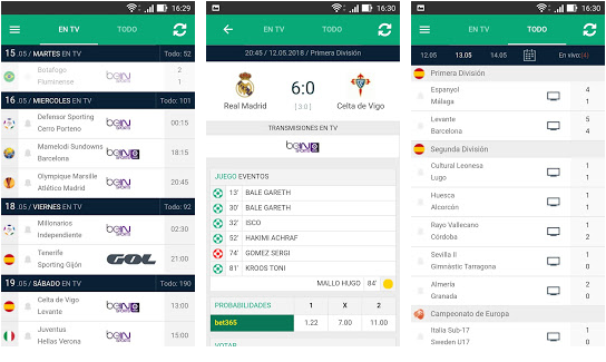 The best apps to see football results