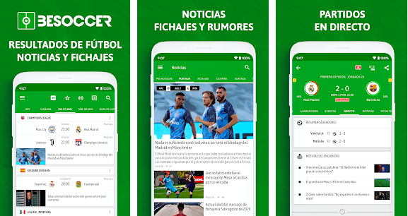 The best apps to see football results