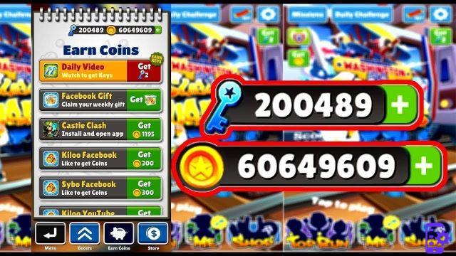 Comment obtenir des clés gratuites pour Subway Surfers