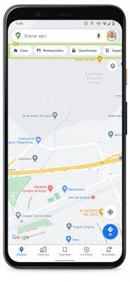Google Maps: how to find food sites to take away easily