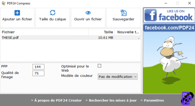 How to decrease the size of a PDF document
