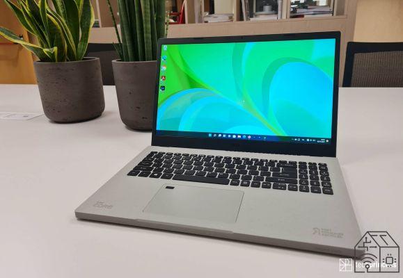 The review of Acer Aspire Vero, the sustainable notebook