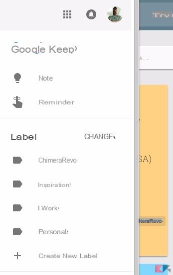 Google Keep: guida a note e progetti