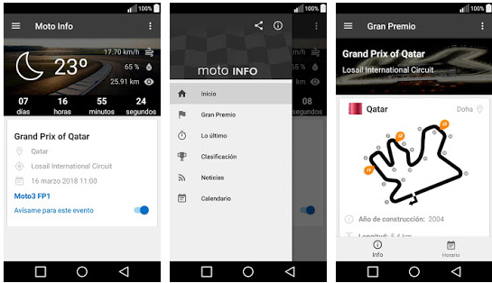 Les meilleures applications pour voir motogp