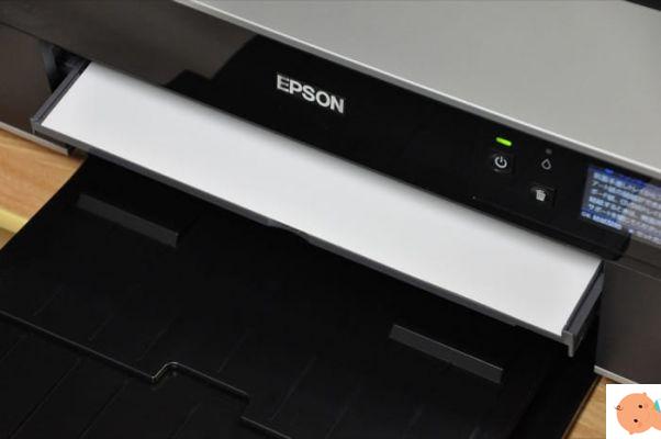 Como imprimir em preto e branco Epson