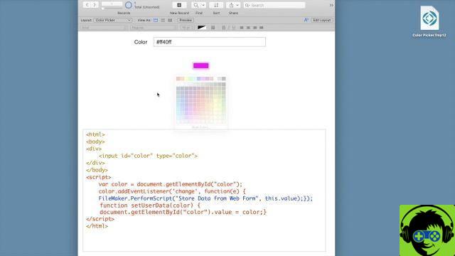 Filemaker tip: Send JavaScript data to FileMaker