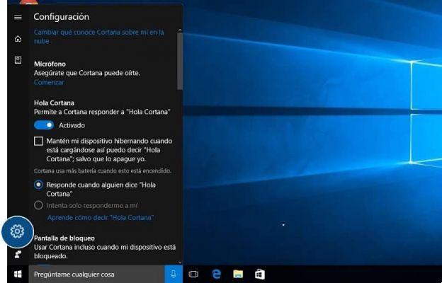 Cómo escribir un correo electrónico desde cortana con comando de dictado de voz en Windows 10