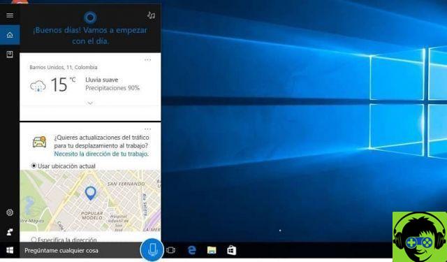 How to write an email from cortana with voice dictation command in Windows 10