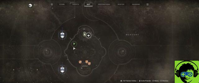 Tutte le posizioni dell'Occhio di Savathun su Mercury - Destiny 2