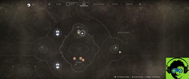 All Savathun's Eye locations on Mercury - Destiny 2