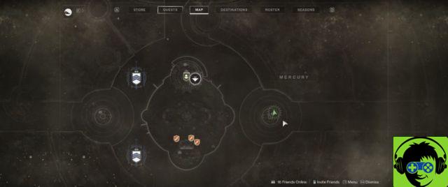 Tutte le posizioni dell'Occhio di Savathun su Mercury - Destiny 2