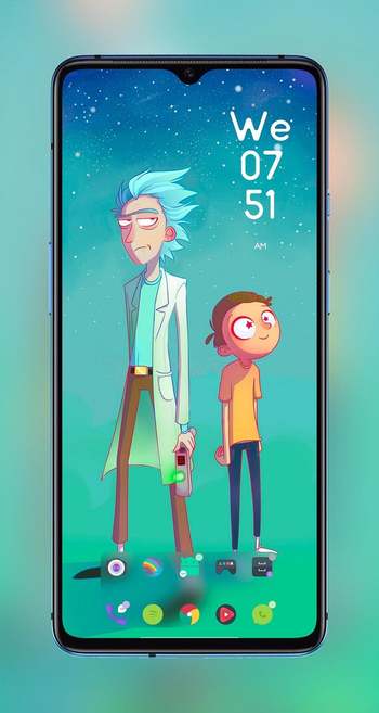 Personalize seu smartphone Android com Rick and Morty Series