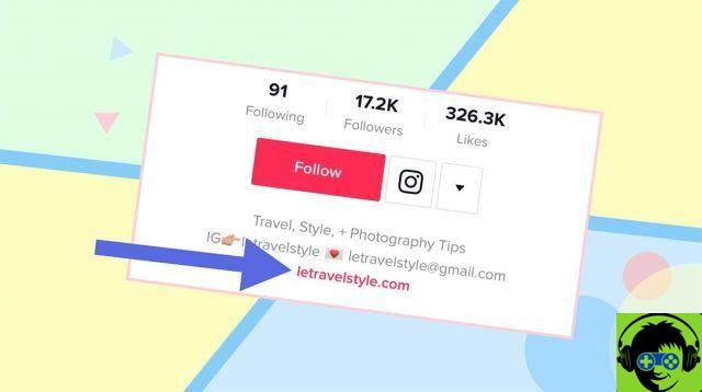 Tiktok: how to put a link in the bio