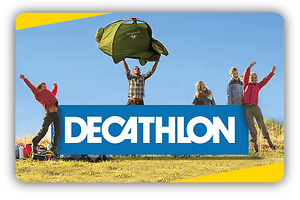 CARTES-CADEAUX GRATUITES POUR LE DECATHLON