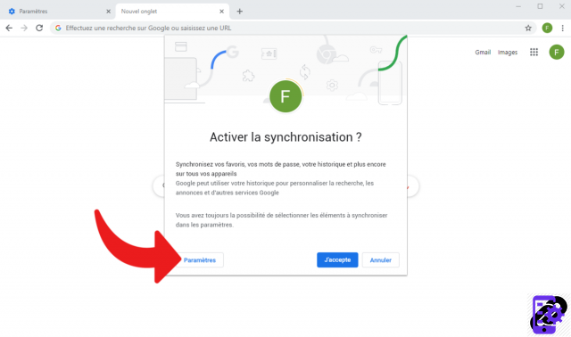 How to sync my Google Chrome settings to my Google account?