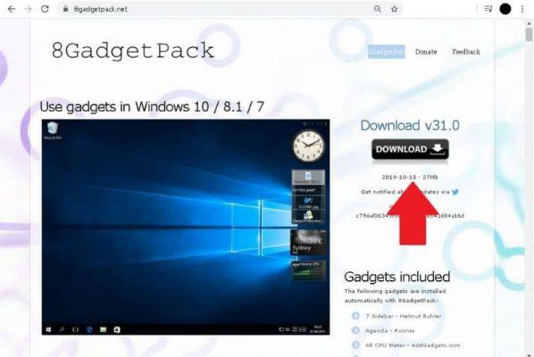 How to recover desktop gadgets in Windows 10 and 8? - Quick and easy
