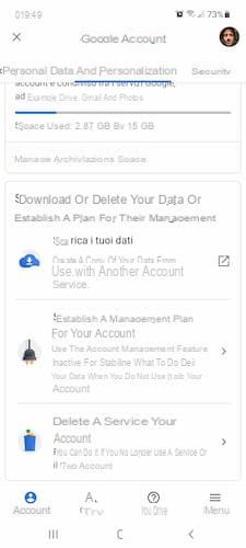 Do you want to delete the Google account? We explain how to do it