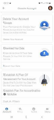 Do you want to delete the Google account? We explain how to do it