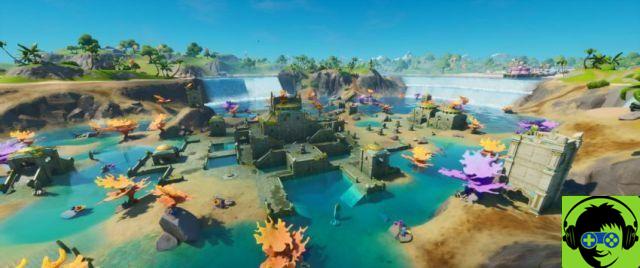 Where to find the new Coral Castle / Atlantis POI in Fortnite