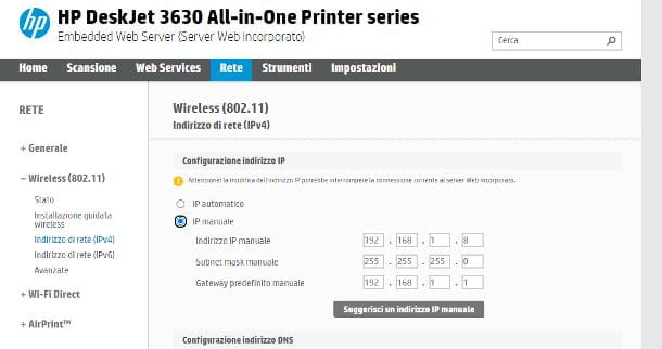 How to assign static IP