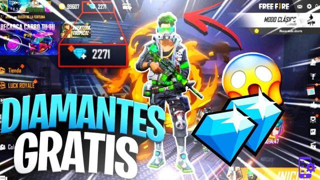 Diamantes gratis Free Fire