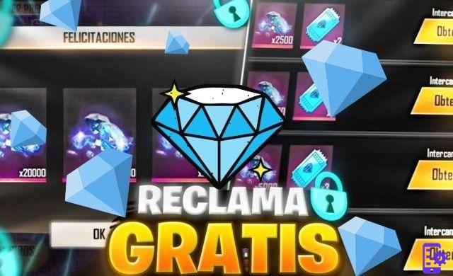 Diamantes gratis Free Fire