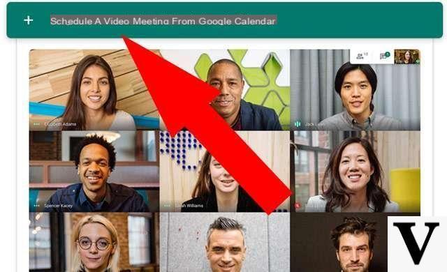Google Meet: come programmare una riunione