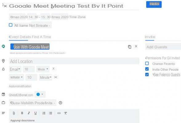 Google Meet: how to schedule a meeting