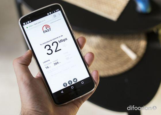 How to know the speed of your Internet connection on your mobile