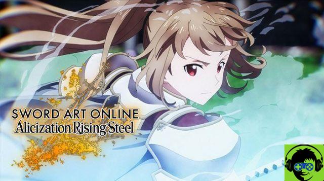 SAO Alicization Rising Steel disponível hoje!