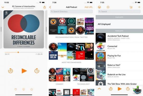 10 melhores aplicativos de podcast para iPhone