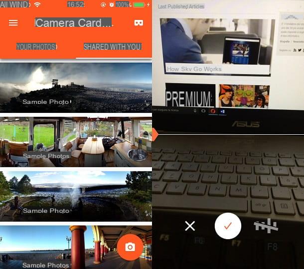 Come fare foto 360°