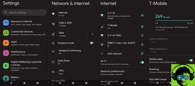 How to know how much mobile data you have left and how many you have consumed