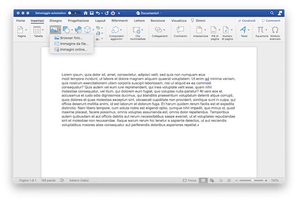 Comment insérer une image dans Word