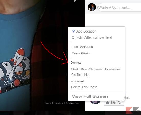Come scaricare foto da Facebook