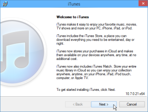 Fare Downgrade da iTunes 12 su Windows