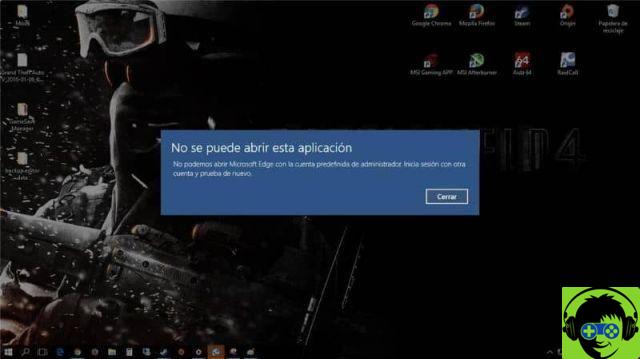 Cómo solucionar el error de esta aplicación no se puede abrir en Windows 10