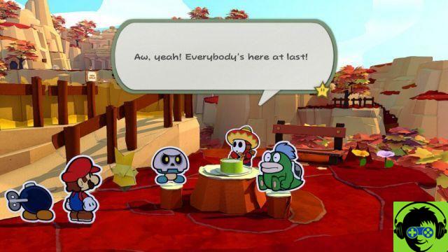 Paper Mario: The Origami King - Defeat the Guardian | Walkthrough of the vellumental water sanctuary