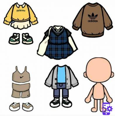 Free clothing for Toca Boca