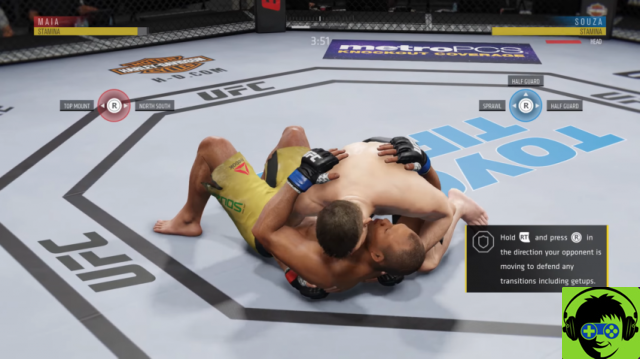 Come cambiare l'interfaccia Grappling Assist in UFC 4