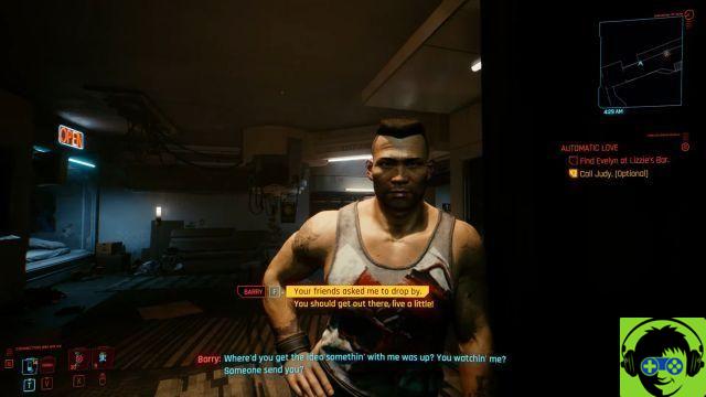 Cyberpunk 2077: Guia da missão Happy Together - Encontre o nicho de Andrew e salve Barry