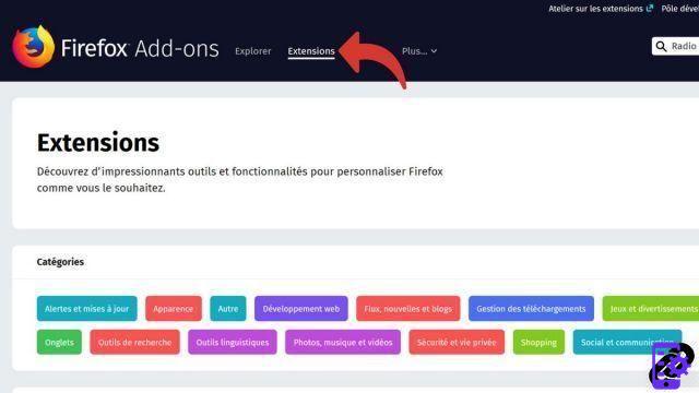 ¿Cómo instalar una extensión en Firefox?