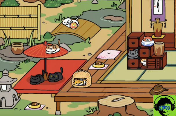 Como obter pêssegos em seu jardim em Neko Atsume: Kitty Collector