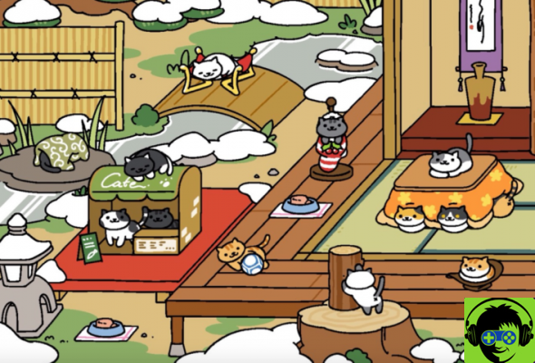 How to get peaches in your garden in Neko Atsume: Kitty Collector