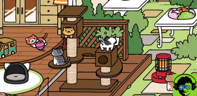 How to get peaches in your garden in Neko Atsume: Kitty Collector