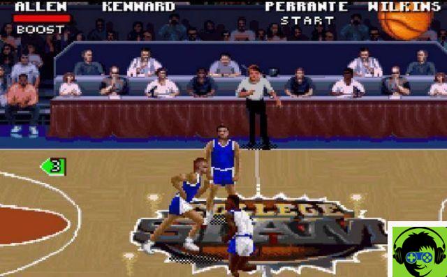 Astuces College Slam SNES