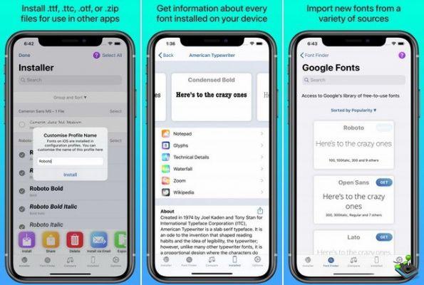 Le migliori app di font per iPhone