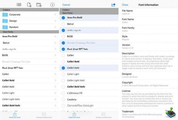 Le migliori app di font per iPhone